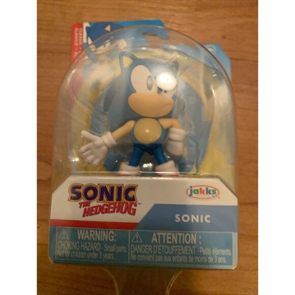 Classic Sonic The Hedgehog Mini Action Figure Toy Jakks Pacific 2.5" - Picture 2 of 8